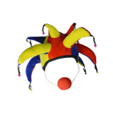 Maxbell Clown Hat Halloween Novelty Head Gear for Carnival Stage Performance Holiday