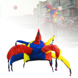 Maxbell Clown Hat Halloween Decor Head Gear for Performance Show Party Favor Holiday