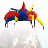 Maxbell Clown Hat Halloween Decor Head Gear for Performance Show Party Favor Holiday