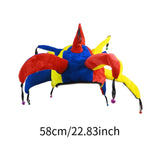 Maxbell Clown Hat Halloween Decor Head Gear for Performance Show Party Favor Holiday