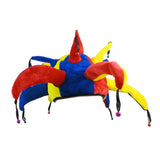 Maxbell Clown Hat Halloween Decor Head Gear for Performance Show Party Favor Holiday