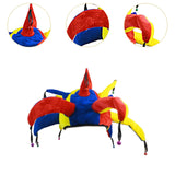 Maxbell Clown Hat Halloween Decor Head Gear for Performance Show Party Favor Holiday