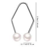 Maxbell 2 Pieces Facial Smile Trainer Portable Practical Easy to Wear Beauty Trainer Silver