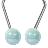 Maxbell 2 Pieces Facial Smile Trainer Portable Practical Easy to Wear Beauty Trainer Blue