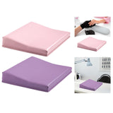 Maxbell Manicure Hand Rest Pillow Cushion Hand Rest Elbow Pad Home Nail Arm Rest Pink