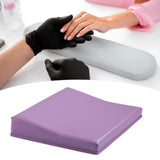 Maxbell Manicure Hand Rest Pillow Cushion Hand Rest Elbow Pad Home Nail Arm Rest Violet