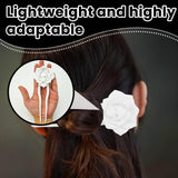 Maxbell Halloween Hairpin Chignon Pin Flower Hair Fork Holiday Skull Rose Hair Stick