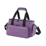 Maxbell Travel Cosmetic Bag Tote Compartment Bag for Travel Vacation Business Trips Violet