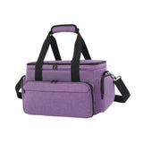 Maxbell Travel Cosmetic Bag Tote Compartment Bag for Travel Vacation Business Trips Violet