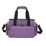Maxbell Travel Cosmetic Bag Tote Compartment Bag for Travel Vacation Business Trips Violet