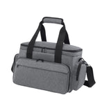Maxbell Travel Cosmetic Bag Tote Compartment Bag for Travel Vacation Business Trips Gray