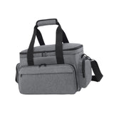 Maxbell Travel Cosmetic Bag Tote Compartment Bag for Travel Vacation Business Trips Gray