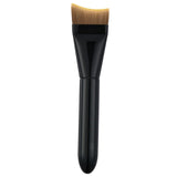 Maxbell 3x Flat Foundation Brush with Sponge Palette Tray for Blending Cream