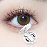 Maxbell 3D Natural Magnet Eyelashes Makeup Tools Accessories for Girls Professionals Style A