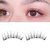 Maxbell 3D Natural Magnet Eyelashes Makeup Tools Accessories for Girls Professionals Style A