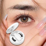 Maxbell 3D Natural Magnet Eyelashes Makeup Tools Accessories for Girls Professionals Style C