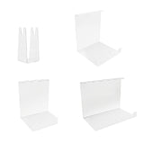 Maxbell Pingpong Paddle Display Stand Acrylic Pingpong Paddle Rack for Club Home Gym 1 Seater