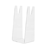 Maxbell Pingpong Paddle Display Stand Acrylic Pingpong Paddle Rack for Club Home Gym 1 Seater