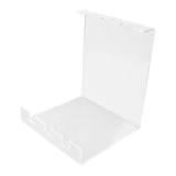Maxbell Pingpong Paddle Display Stand Acrylic Pingpong Paddle Rack for Club Home Gym 3 Seaters