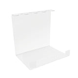 Maxbell Pingpong Paddle Display Stand Acrylic Pingpong Paddle Rack for Club Home Gym 4 Seaters