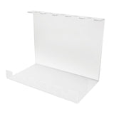 Maxbell Pingpong Paddle Display Stand Acrylic Pingpong Paddle Rack for Club Home Gym 5 Seaters