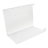 Maxbell Pingpong Paddle Display Stand Acrylic Pingpong Paddle Rack for Club Home Gym 5 Seaters