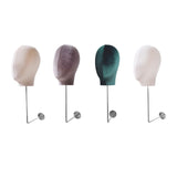 Maxbell Manikin Head Hat Display Head for Beginner Stylist Home Salon Making Styling Beige