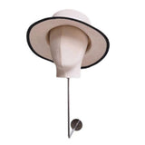 Maxbell Manikin Head Hat Display Head for Beginner Stylist Home Salon Making Styling Beige