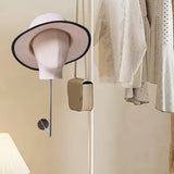 Maxbell Manikin Head Hat Display Head for Beginner Stylist Home Salon Making Styling Beige
