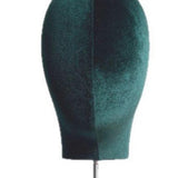 Maxbell Manikin Head Hat Display Head for Beginner Stylist Home Salon Making Styling Green