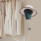 Maxbell Manikin Head Hat Display Head for Beginner Stylist Home Salon Making Styling Green
