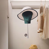 Maxbell Manikin Head Hat Display Head for Beginner Stylist Home Salon Making Styling Green