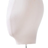 Maxbell Manikin Head Hat Display Head for Beginner Stylist Home Salon Making Styling White