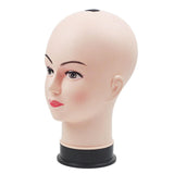 Maxbell Female Mannequin Head Prop Realistic Display Head Model for Hats Cap Makeup
