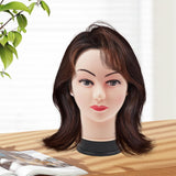 Maxbell Female Mannequin Head Prop Realistic Display Head Model for Hats Cap Makeup