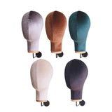 Maxbell Mannequin Head Sturdy Fashion Wall Mounted Wig Stand for Salon Shopping Mall Beige