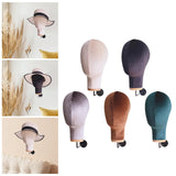 Maxbell Mannequin Head Sturdy Fashion Wall Mounted Wig Stand for Salon Shopping Mall Beige