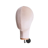 Maxbell Mannequin Head Sturdy Fashion Wall Mounted Wig Stand for Salon Shopping Mall Beige