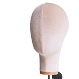 Maxbell Mannequin Head Sturdy Fashion Wall Mounted Wig Stand for Salon Shopping Mall Beige