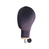 Maxbell Mannequin Head Sturdy Fashion Wall Mounted Wig Stand for Salon Shopping Mall Black