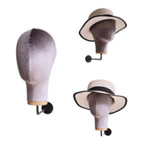 Maxbell Mannequin Head Sturdy Fashion Wall Mounted Wig Stand for Salon Shopping Mall Gray