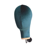 Maxbell Mannequin Head Sturdy Fashion Wall Mounted Wig Stand for Salon Shopping Mall Green