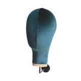 Maxbell Mannequin Head Sturdy Fashion Wall Mounted Wig Stand for Salon Shopping Mall Green