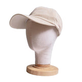 Maxbell Mannequin Head Model Sturdy Multipurpose Hat Rack for Barber Shop Home Salon Beige