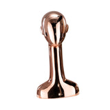 Maxbell Mannequin Head Wig Stand Ornament Hat Display Stand for Styling Jewelry Home Rose Gold Straight