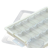 Maxbell Bead Storage Jar Portable Bead Organizer Box for Small Items Nail DIY Crafts 18 Grid