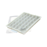 Maxbell Bead Storage Jar Portable Bead Organizer Box for Small Items Nail DIY Crafts 30 Grid