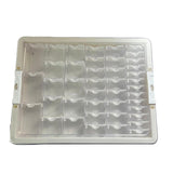 Maxbell Bead Storage Jar Portable Bead Organizer Box for Small Items Nail DIY Crafts 42 Grid