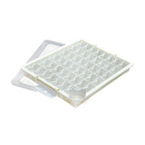 Maxbell Bead Storage Jar Portable Bead Organizer Box for Small Items Nail DIY Crafts 48 Grid