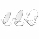 Maxbell 3Pcs Makeup Organizer Acrylic Riser for Eyeshadow Palette Perfume Countertop